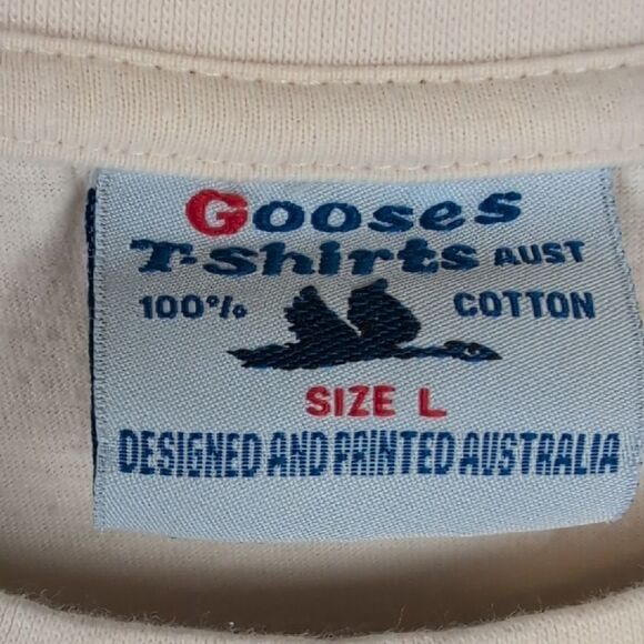 Gooses T-Shirts Australia Aboriginal Art  Graphic T-Shirt Size L Unisex - Picture 2 of 10